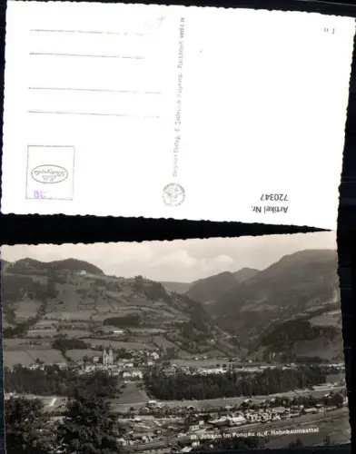 720347 Foto AK St Johann i. Pongau g. d. Hahnbaumsattel