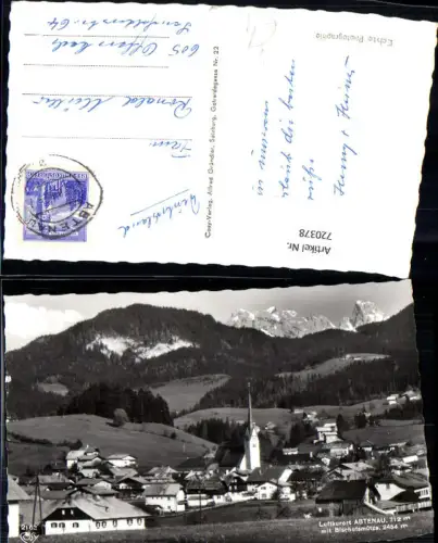 720378 Foto AK Abtenau mit Bischofsmütze pub Cosy 2163