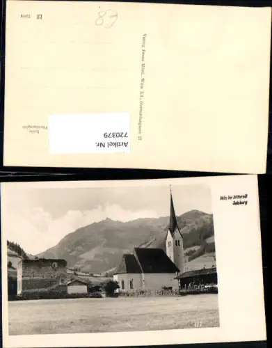 720379 Foto AK Velm b. Mittersill Kirche