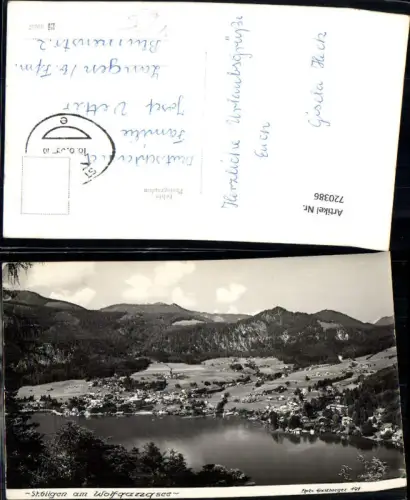 720386 Foto AK St Gilgen a. Wolfgangsee pub Photo Gastberger 191