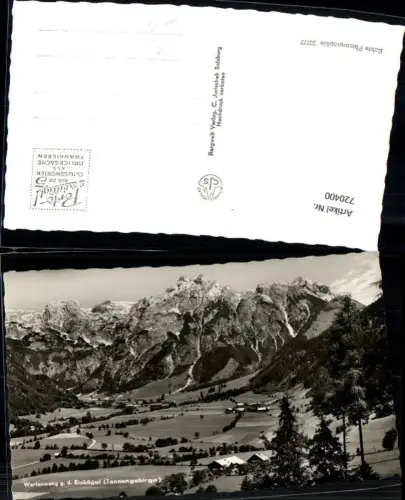 720400 Foto AK Werfenweng g. d. Eiskögel Tennengebirge
