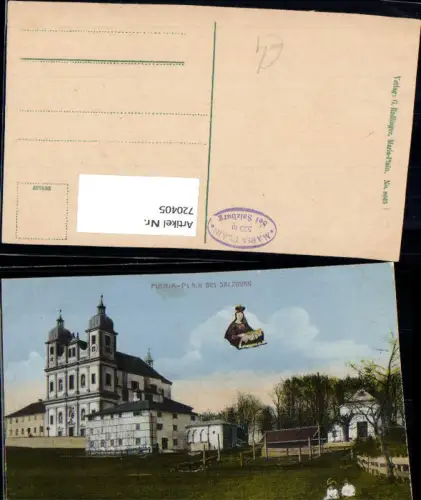 720405 Fotomontage Maria Plain b. Salzburg Wallfahrtskirche Gnadenmutter