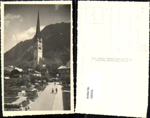 720416 Foto AK Bad Hofgastein Ansicht m. Kirche
