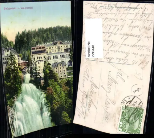 720448 Badgastein Bad Gastein Wasserfall