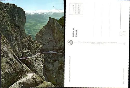 720467 Beißzangensteig zur Eisriesenwelt Werfen