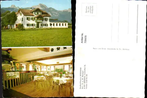 720470 Mehrbild AK Abtenau Gasthof Pension Mooswirt Speisesaal