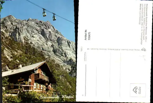 720475 Werfen Eisriesenwelt Rasthütte Wimmer Seilbahn Gondel