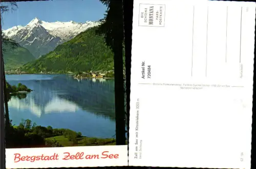 720484 Zell a. See mit Kitzsteinhorn Ansicht