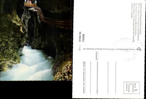 720488 St Johann im Pongau Liechtensteinklamm Hohe Brücke