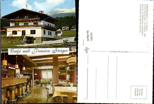 720732 Mehrbild AK Neukirchen am Großvenediger Cafe Pension Steiger