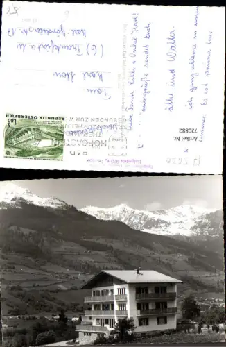 720882 Foto AK Bad Hofgastein Ferienheim d. Frankfurter Aufbau AG