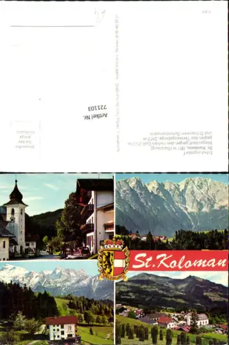 721103 St. Koloman Bez. Hallein