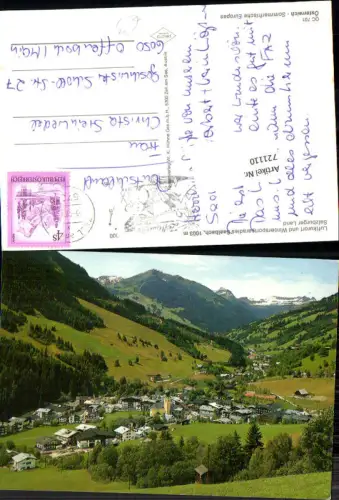 721110 Saalbach Saalbach-Hinterglemm Bez. Zell am See
