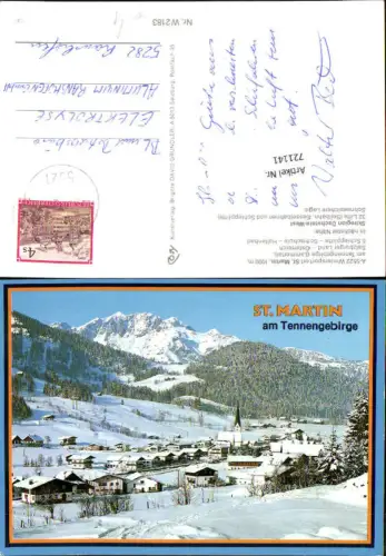 721141 St. Martin St. Martin am Tennengebirge Bez. St. Johann im Pongau