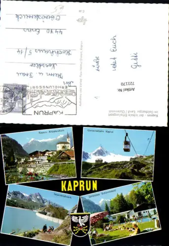 721170 Kaprun Kaprun Bez. Zell am See