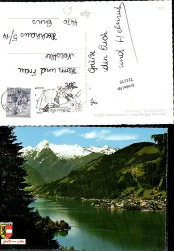 721179 Zell am See mit Kitzsteinhorn Bez. Zell am See 2000