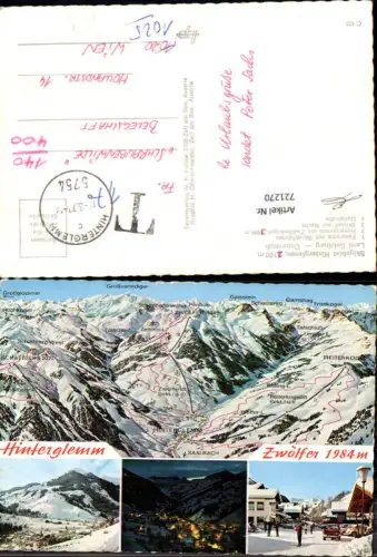721270 Saalbach Hinterglemm Bez. Zell am See Nachgebühr
