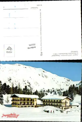 721275 Obertauern Gemeinde Obertauern Bez. Sankt Johann im Pongau