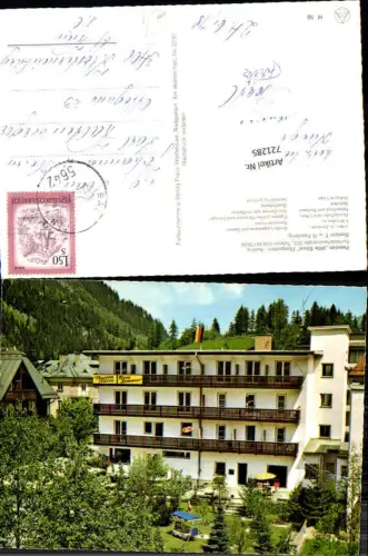 721285 Badgastein Bad Gastein Villa Silvia Pension Bez. St. Johann im Pongau