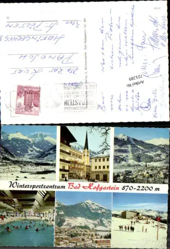 721289 Bad Hofgastein Marktgemeinde Bad Hofgastein Bez. St. Johann im Pongau