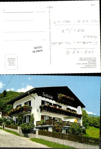 721295 Bad Hofgastein Haus Talblick Bez. St. Johann im Pongau 1971