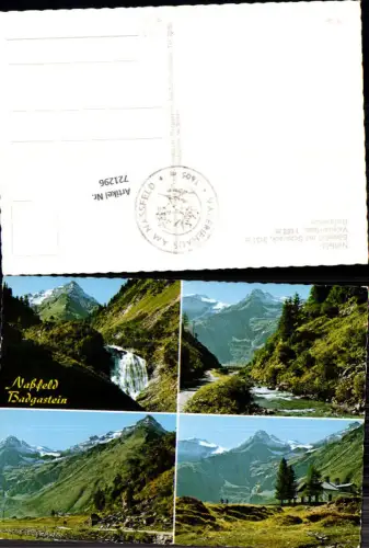721296 Bad Gastein Badgastein Naßfeld Bez. Sankt Johann im Pongau 1605