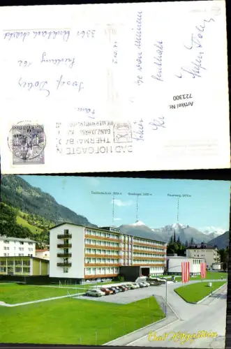 721300 BAD HOFGASTEIN  St. Johann im Pongau 1977