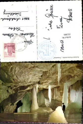 721305 Dachstein-Rieseneishöhle Tristandom Obertauern Bez. Gmunden 1973