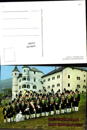 721309 Bad Hofgastein Musikkapelle Weitmoserschlössl Bez. St. Johann im Pongau 1989