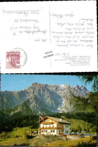 721314 Dienten am Hochkönig Alpengasthaus-Pension Bez. St. Johann im Pongau 1973