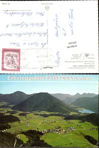 721316 Faistenau Bez. Salzburg-Umgebung 1987