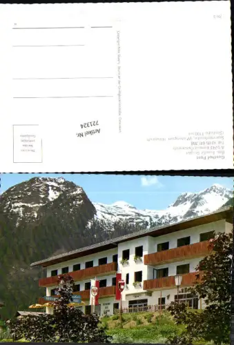 721324 Gasthaus Post Gemeinde Krimml Bez. Zell am See