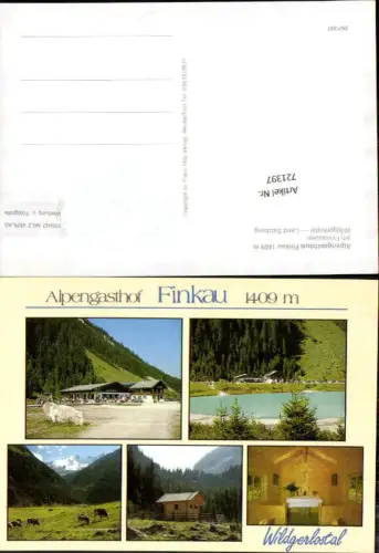 721397 Finkau Krimml Wildgerlostal Wildgerlostal Bez. Zell am See