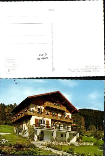 721452 St. Gilgen am Wolfgangsee Bez. Salzburg 1985 Pension Waltraud