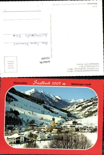 721499 Saalbach Saalbach-Hinterglemm Bez. Zell am See