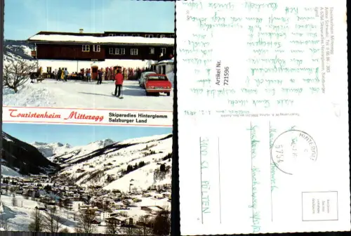 721596 Hinterglemm/Saalbach-Hinterglemm Bez. Zell am See Touristenheim Mitteregg