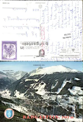 721739 Badgastein Badgastein Bad Gastein Bez. St. Johann im Pongau