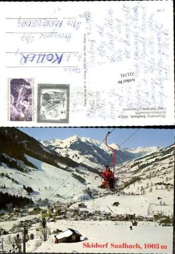 721741 Saalbach Bez. Zell am See 1967