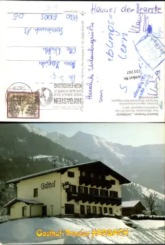 721747 Bad Hofgastein Bez. St. Johann im Pongau Gasthof Pension Harbach