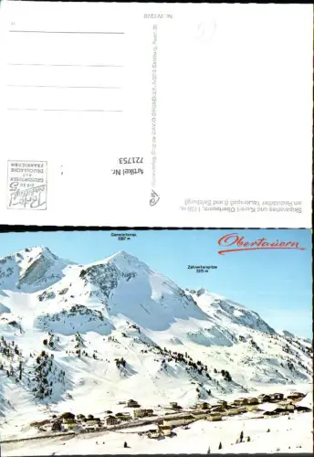 721753 Obertauern Obertauern Bez. St. Johann im Pongau