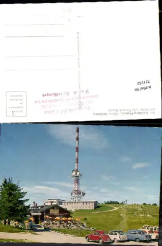 721762 Gaisberg-Plateau Salzburg Aigen Parsch Fernsehsender VW Käfer