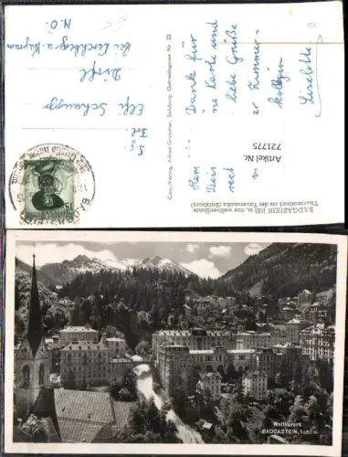 721775 Badgastein Badgastein Bez. Sankt Johann im Pongau
