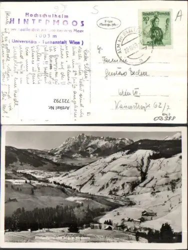 721792 Hintermoos Maria Alm am Steinernen Meer Bezirk Zell am See