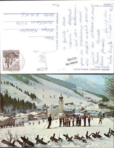 721795 Saalbach Saalbach-Hinterglemm Bez. Zell am See Schischule Rainer