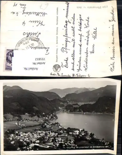 721812 St. Gilgen Bez. Salzburg-Umgebung 1951