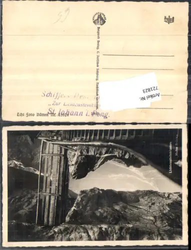 721823 Lichtensteinklamm Liechtensteinklamm St. Johann im Pongau Hohe Brücke