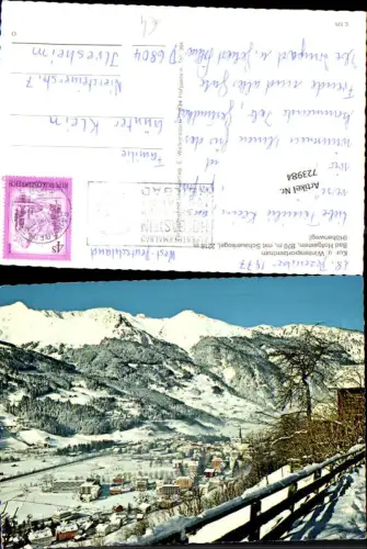 723984 Bad Hofgastein mit Schauerkogel im Winter