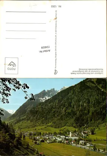 724028 Fusch a. d. Großglockner Hochalpenstraße Fuschertal