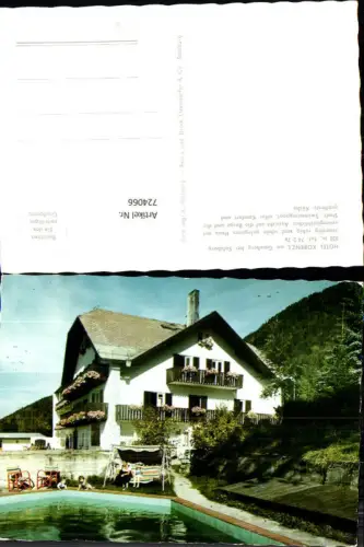 724066 Hotel Kobenzl am Gaisberg b. Salzberg Ansicht mit Schwimmbad