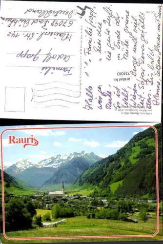 724083 Rauris Luftkurort Bez. Zell am See